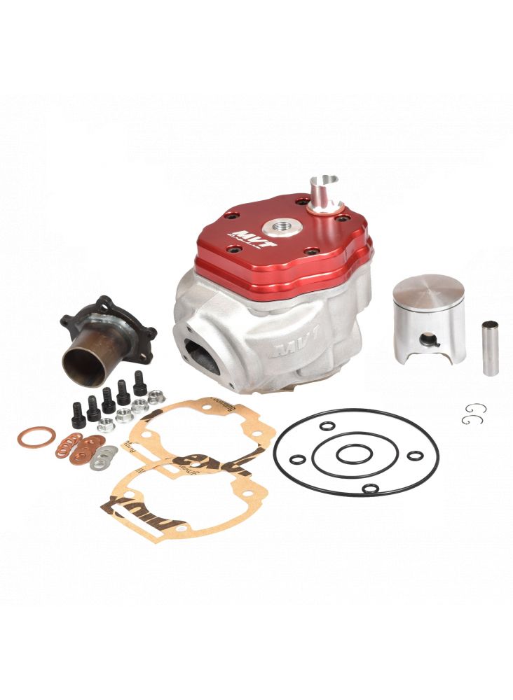Kit Haut Moteur 98cc DERBI E3 E4 - MVT SC Alu 49mm Bielle 95mm