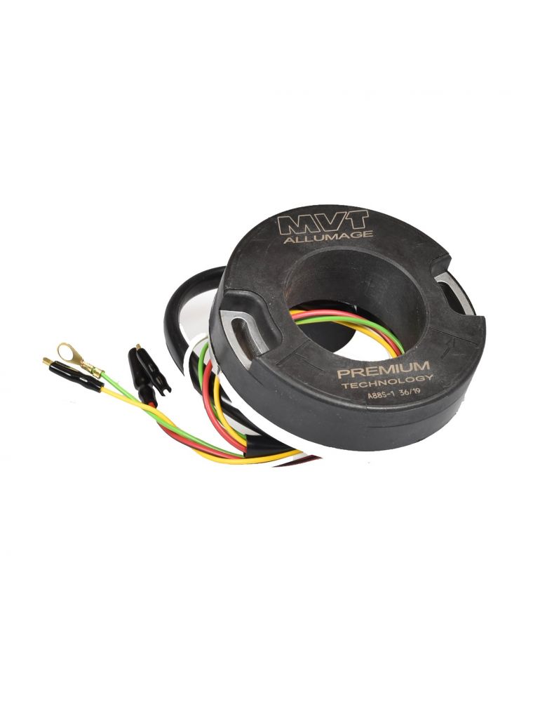 Stator Allumage PEUGEOT 103 RCX SPX 12V éléctronique -  MVT Premium PREM03