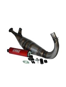 MVT EC35 - POT D'ÉCHAPPEMENT PASSAGE BAS S-RACE 90/100cc DERBI E2/E3